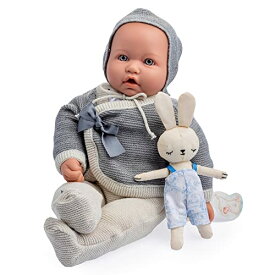 ジェーシートイズ 赤ちゃん おままごと ベビー人形 JC Toys La Baby Original Gray Collection Gift Set | 17" Soft Weighted Body | Made in Spain | Just Like a Real Baby | Blue Eyes | Reborn Berenguer Boutiqueジェーシートイズ 赤ちゃん おままごと ベビー人形