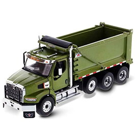 Diecast Masters ミニチュア ミニカー ダイキャスト はたらく車 1:50 Western Star Tandem with Pusher Axle & Ox Bodies Stampede Dump ? Opening Hood, Detroit Diesel Engine, Opening Doors with CaDiecast Masters ミニチュア ミニカー ダイキャスト はたらく車