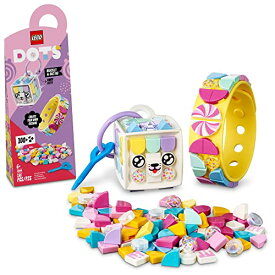 レゴ LEGO DOTS Candy Kitty Bracelet & Bag Tag 41944 DIY Craft Kit Bundle; A Fun Design Kit for Creative Kids Aged 6+ (188 Pieces)レゴ
