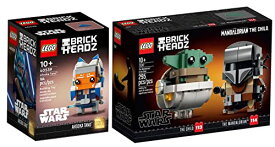 レゴ スターウォーズ Lego Star Wars Ahsoka Tano (40539) + Mandalorian & Child (75317) Brickheadz Exclusive Bundleレゴ スターウォーズ
