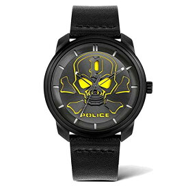 腕時計 ポリス メンズ Police Unisex Adult Analogue Quartz Watch with Leather Strap PL15714JSB.02腕時計 ポリス メンズ