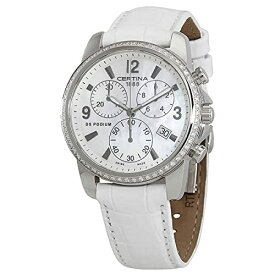 腕時計 サーチナ レディース スイス Certina DS Podium Chronograph Quartz Mother of Pearl Dial Diamond Ladies Watch C0012171611710腕時計 サーチナ レディース スイス