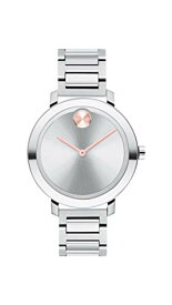 腕時計 モバード レディース Movado Bold Evolution Women's Quartz Stainless Steel and Bracelet Casual Watch, Color: Silver (Model: 3600647)腕時計 モバード レディース