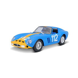ブラーゴ Bburago ミニカー ダイキャスト アメリカ直輸入 Bburago 1962 Ferrari 250 GTO 1: 24 Scale Die-cast Model, Blueブラーゴ Bburago ミニカー ダイキャスト アメリカ直輸入
