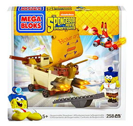 メガブロック スポンジボブ 組み立て 知育玩具 CND25 Mega Bloks Spongebob Burgermobile Showdown Building Setメガブロック スポンジボブ 組み立て 知育玩具 CND25
