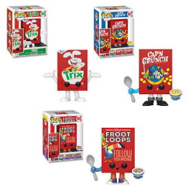 ファンコ FUNKO フィギュア 人形 アメリカ直輸入 Funko Pop! Cereal Box Complete Set (3)ファンコ FUNKO フィギュア 人形 アメリカ直輸入