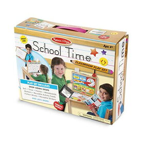 メリッサ&ダグ おもちゃ 知育玩具 Melissa & Doug Melissa & Doug School Time Play Set +Free Scratch Art Mini-Pad Bundle (8514)メリッサ&ダグ おもちゃ 知育玩具 Melissa & Doug