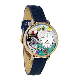 腕時計 気まぐれなかわいい プレゼント クリスマス ユニセックス Whimsical Gifts Quilting Watch in Gold Large Style腕時計 気まぐれなかわいい プレゼント クリスマス ユニセックス