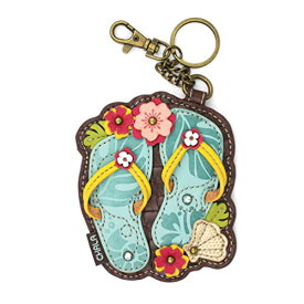 chala バッグ パッチ カバン かわいい CHALA Decorative Key Fob/Coin Purse Accessory - Flip Flopschala バッグ パッチ カバン かわいい