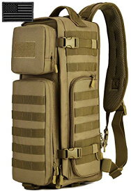 ミリタリーバックパック タクティカルバックパック サバイバルゲーム サバゲー アメリカ Protector Plus Tactical Sling Bag Military MOLLE Crossbody Pack Assault Range Chest ミリタリーバックパック タクティカルバックパック サバイバルゲーム サバゲー アメリカ
