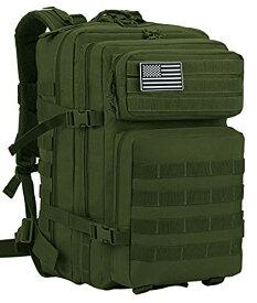 ミリタリーバックパック タクティカルバックパック サバイバルゲーム サバゲー アメリカ Luckin Packin Military Tactical Backpack for Men Bug Out Bag Molle Backpacks Outdoorミリタリーバックパック タクティカルバックパック サバイバルゲーム サバゲー アメリカ