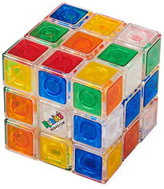 ボードゲーム 英語 アメリカ 海外ゲーム Rubik’s Crystal, New Transparent 3x3 Cube Classic Color-Matching Problem-Solving Brain Teaser Puzzle Game Toy for Kids and Adults Aged 8+ボードゲーム 英語 アメリカ 海外ゲーム