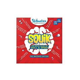 Skillmatics スキルマティクス アメリカ 海外輸入 知育玩具 Skillmatics : SQUIK Sentence Edition | Exciting Strategy Game for Kids, Adults and Families | Learn Parts of Speech, Nouns, Verbs, PronounSkillmatics スキルマティクス アメリカ 海外輸入 知育玩具