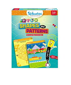 Skillmatics スキルマティクス アメリカ 海外輸入 知育玩具 Skillmatics Educational Game - Shapes and Patterns, Reusable Activity Mats with Dry Erase Marker, Gifts, Travel Toy, Ages 3 to 6Skillmatics スキルマティクス アメリカ 海外輸入 知育玩具