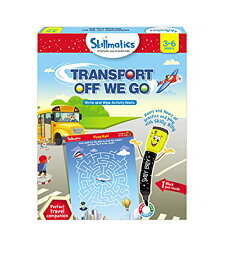 Skillmatics スキルマティクス アメリカ 海外輸入 知育玩具 Skillmatics Educational Game - Transport Off We Go, Reusable Activity Mats with Dry Erase Marker, Gifts, Travel Toy, Ages 3 to 6Skillmatics スキルマティクス アメリカ 海外輸入 知育玩具