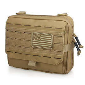 タクティカルポーチ ミリタリーポーチ サバイバルゲーム サバゲー アメリカ WYNEX Tactical Molle Admin Pouch of Tri-Fold Open Design, Molle Tool Pouch First Aid Pouch EDC Utility Pouchタクティカルポーチ ミリタリーポーチ サバイバルゲーム サバゲー アメリカ