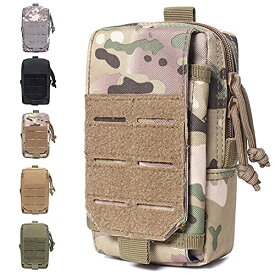 タクティカルポーチ ミリタリーポーチ サバイバルゲーム サバゲー アメリカ Molle Pouches,Small Molle Phone Pouch, Tactical Laser EDC Admin Pouch Accessories Waterproof Utility Holsterタクティカルポーチ ミリタリーポーチ サバイバルゲーム サバゲー アメリカ