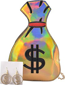 QZUnique ハンドバッグ カバン ユニーク かわいい Women's PU Hologram Laser Money Bag Design Purse Handbags Cross-Body Messenger Shoulder BagQZUnique ハンドバッグ カバン ユニーク かわいい