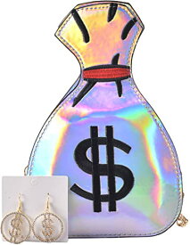 QZUnique ハンドバッグ カバン ユニーク かわいい QZUnique Women's Big Capacity PU Hologram Laser Money Bag Design Purse Handbags Crossbody Messenger Shoulder BagQZUnique ハンドバッグ カバン ユニーク かわいい