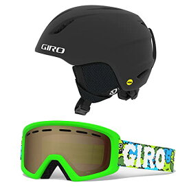 スノーボード ウィンタースポーツ 海外モデル ヨーロッパモデル アメリカモデル Giro Launch MIPS Combo Pack Snow Ski Helmet w/Matching Goggles Matte Black/Lilnugs XS (48.5-52cm)スノーボード ウィンタースポーツ 海外モデル ヨーロッパモデル アメリカモデル