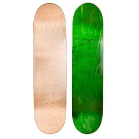デッキ スケボー スケートボード 海外モデル 直輸入 Cal 7 Blank Maple Skateboard Decks| Two Pack(Natural, Green, 8.25 inch)デッキ スケボー スケートボード 海外モデル 直輸入