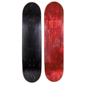 デッキ スケボー スケートボード 海外モデル 直輸入 Cal 7 Blank Maple Skateboard Decks| Two Pack (Black, Red, 7.75 inch)デッキ スケボー スケートボード 海外モデル 直輸入