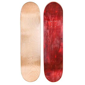 デッキ スケボー スケートボード 海外モデル 直輸入 Cal 7 Blank Maple Skateboard Decks| Two Pack (Natural, Red, 8.25 inch)デッキ スケボー スケートボード 海外モデル 直輸入