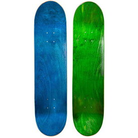デッキ スケボー スケートボード 海外モデル 直輸入 Cal 7 Blank Maple Skateboard Decks| Two Pack (Blue, Green, 8.25 inch)デッキ スケボー スケートボード 海外モデル 直輸入