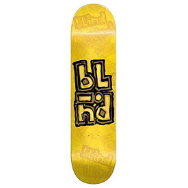 デッキ スケボー スケートボード 海外モデル 直輸入 Blind OG Stacked Stamp RHM Skateboard Deck - Yellow - 7.75"デッキ スケボー スケートボード 海外モデル 直輸入