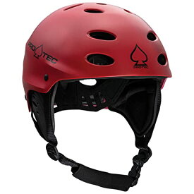 ウォーターヘルメット 安全 マリンスポーツ サーフィン ウェイクボード ACE WAKE - MATTE REDウォーターヘルメット 安全 マリンスポーツ サーフィン ウェイクボード