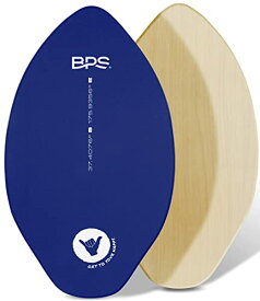 サーフィン スキムボード マリンスポーツ BPS 'Shaka' 35" Skim Board - Epoxy Coated Wood Skimboard with Traction Pad - No Wax Needed - Skimboard for Kids and Adults (Dark Blue)サーフィン スキムボード マリンスポーツ