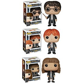 ファンコ FUNKO フィギュア 人形 アメリカ直輸入 Funko Harry Potter POP! Movie Vinyl Collectors Set: Harry Potter, Ron Weasley & Hermione Action Figureファンコ FUNKO フィギュア 人形 アメリカ直輸入