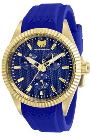 腕時計 テクノマリーン メンズ TechnoMarine Men's Sea Dream StainlessSteel Quartz Watch with Silicone Strap, 22 (Model: TM719025) (Blue)腕時計 テクノマリーン メンズ