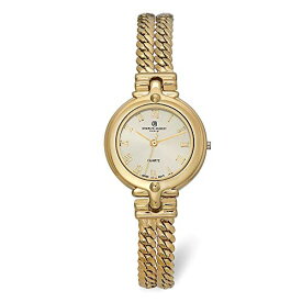 腕時計 チャールズヒューバート レディース パリ フランス Sonia Jewels Charles Hubert Ladies Gold Men's Finish Gold Men's Dial Chain Bracelet Watch (Width = 11mm)腕時計 チャールズヒューバート レディース パリ フランス
