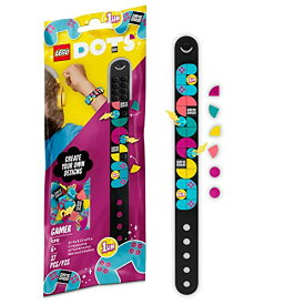 レゴ LEGO DOTS Gamer Bracelet with Charms 41943 DIY Craft Bracelet Kit; A Creative Gift for Arcade Game Fans Aged 6+ (37 Pieces)レゴ