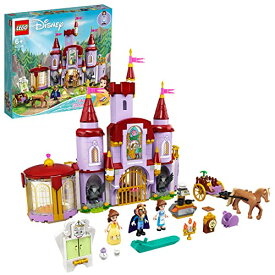 レゴ LEGO? Disney Belle and The Beast’s Castle 43196 Building Kit; an Iconic Castle Construction Toy for Creative Funレゴ