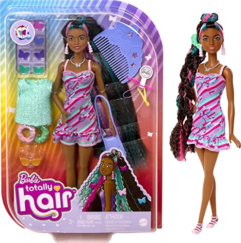 販売売上 バービー バービー人形 Barbie Totally Hair Doll Butterfly
