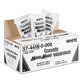 クレヨラ アメリカ 海外輸入 知育玩具 Crayola 574418 Model Magic Compound, White, Twelve 8 oz. Pouches/Cartonクレヨラ アメリカ 海外輸入 知育玩具