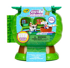 クレヨラ アメリカ 海外輸入 知育玩具 Crayola Scribble Scrubbie Pets Safari Treehouse, Toy Storage Case, Gift for Boys & Girlsクレヨラ アメリカ 海外輸入 知育玩具