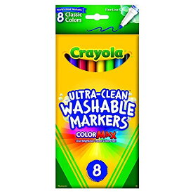 クレヨラ アメリカ 海外輸入 知育玩具 Crayola Thinline Washable Markersクレヨラ アメリカ 海外輸入 知育玩具