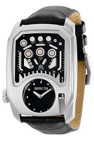 腕時計 インヴィクタ インビクタ メンズ 【送料無料】Invicta Cuadro Quartz Black Dial Men's Watch 35450腕時計 インヴィクタ インビクタ メンズ
