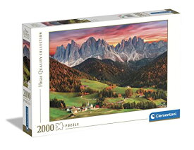 ジグソーパズル 海外製 アメリカ Clementoni 32570 Puuzle Valley 2000pcs Collection Val Di Funes 2000 Pieces, Made in Italy, Jigsaw Puzzle for Adults, Multicolor, Mediumジグソーパズル 海外製 アメリカ