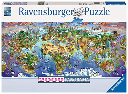 ジグソーパズル 海外製 アメリカ Ravensburger World Wonders Panorama 2000 Piece Jigsaw Puzzle for Adults Softclick Technology Means Pieces Fit Together Perfectlyジグソーパズル 海外製 アメリカ