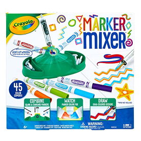 クレヨラ アメリカ 海外輸入 知育玩具 Crayola Marker Mixer Art Kit, Washable Marker Set, Easy Craft Kit for Kids, Gift for Kids Age 6+クレヨラ アメリカ 海外輸入 知育玩具