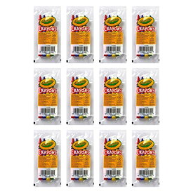 クレヨラ アメリカ 海外輸入 知育玩具 Crayola Full-Size Crayons, Assorted 4-Colors, RED, BLUE, GREEN AND YELLOW, Great for Party Favors, Restaurants and More, 12 Packs of 4, 48 Crayons Totalクレヨラ アメリカ 海外輸入 知育玩具
