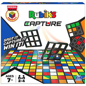 ボードゲーム 英語 アメリカ 海外ゲーム Rubik's Capture, Classic Fast-Paced Puzzle Strategy Sequence Retro Challenging Brain Teaser Board Game for Family Fun, for Adults & Kids Ages 8 and upボードゲーム 英語 アメリカ 海外ゲーム