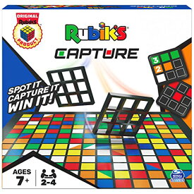 ボードゲーム 英語 アメリカ 海外ゲーム Rubik's Capture, Classic Fast-Paced Puzzle Strategy Sequence Retro Challenging Brain Teaser Board Game for Family Fun, for Adults & Kids Ages 8 and upボードゲーム 英語 アメリカ 海外ゲーム