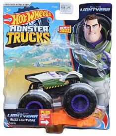 ホットウィール マテル ミニカー ホットウイール Hot Wheels Monster Trucks Buzz Lightyear - Plus Connect and Crash Carホットウィール マテル ミニカー ホットウイール