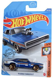 ホットウィール マテル ミニカー ホットウイール Hot Wheels '70 Dodge Charger R/T, [Blue] 249/250 Muscle Mania 5/10ホットウィール マテル ミニカー ホットウイール