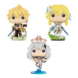 ファンコ FUNKO フィギュア 人形 アメリカ直輸入 Funko Pop! Genshin Impact Set of 3 - Aether, Lumine and Paimonファンコ FUNKO フィギュア 人形 アメリカ直輸入